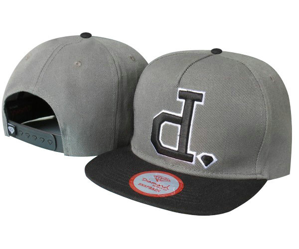 DIAMOND SUPRELY.CO Grey Snapback Hat TY